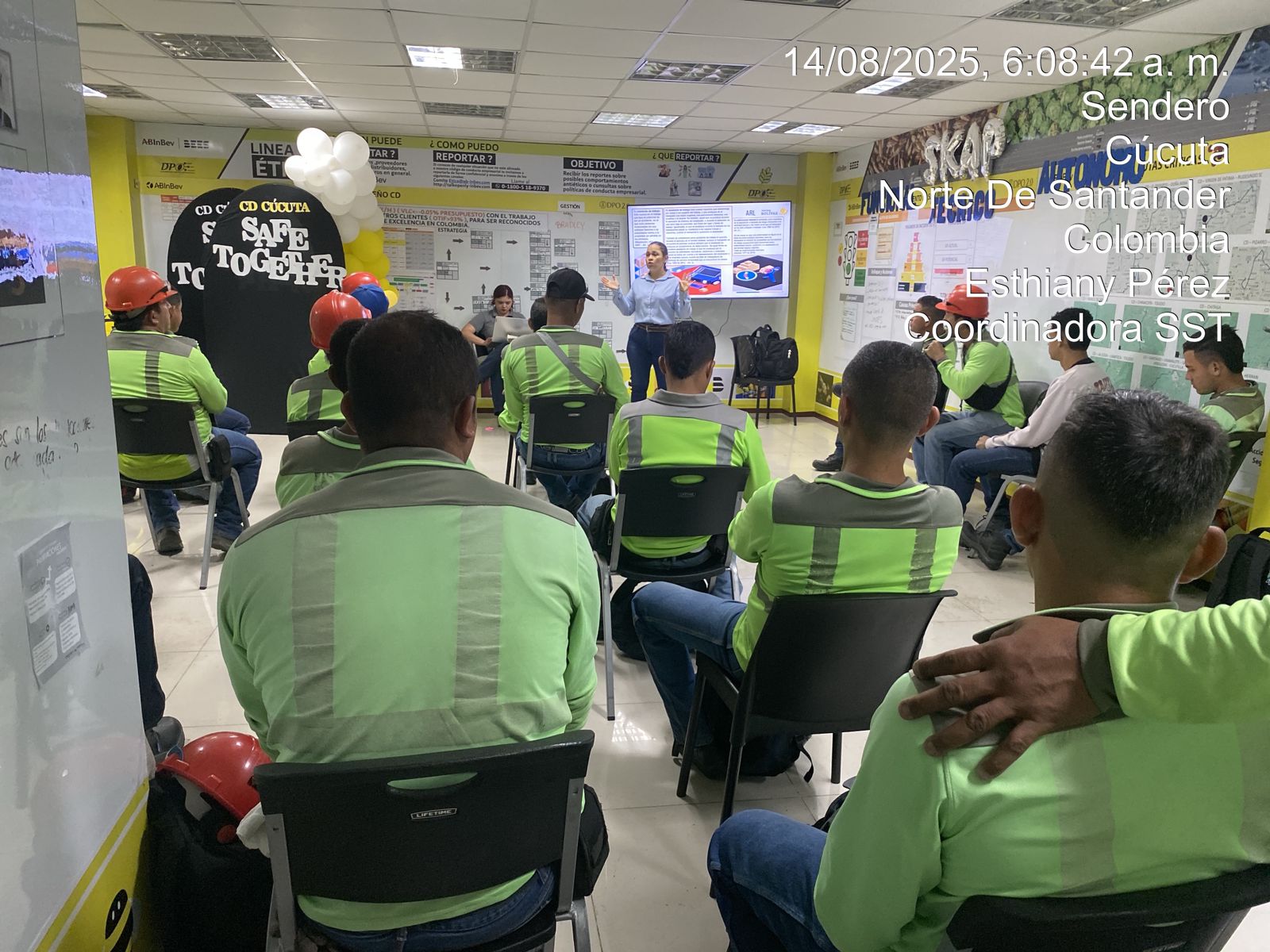 Evidencia de capacitación